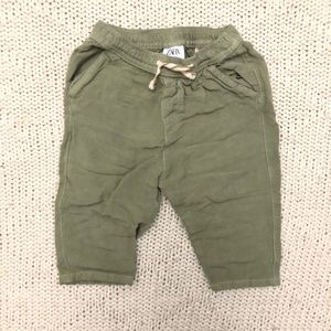 9-12M Zara Baby Linen Pants